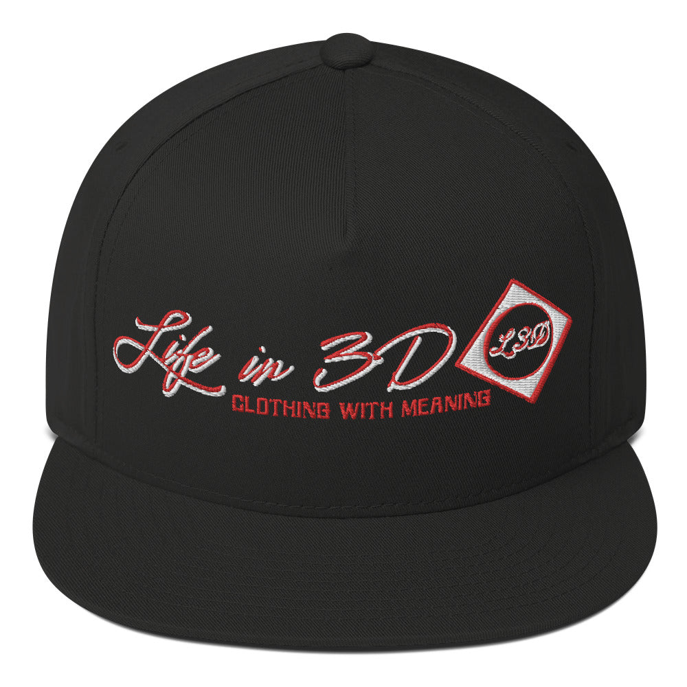 L3D_Flat Bill Cap