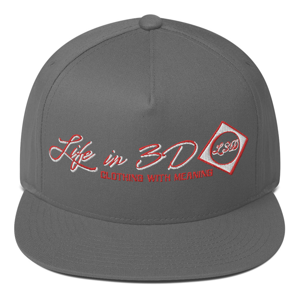 L3D_Flat Bill Cap