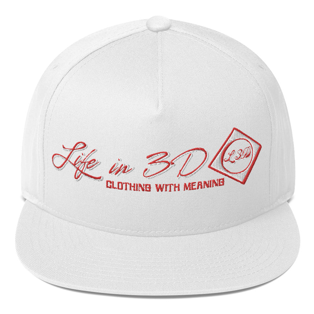 L3D_Flat Bill Cap