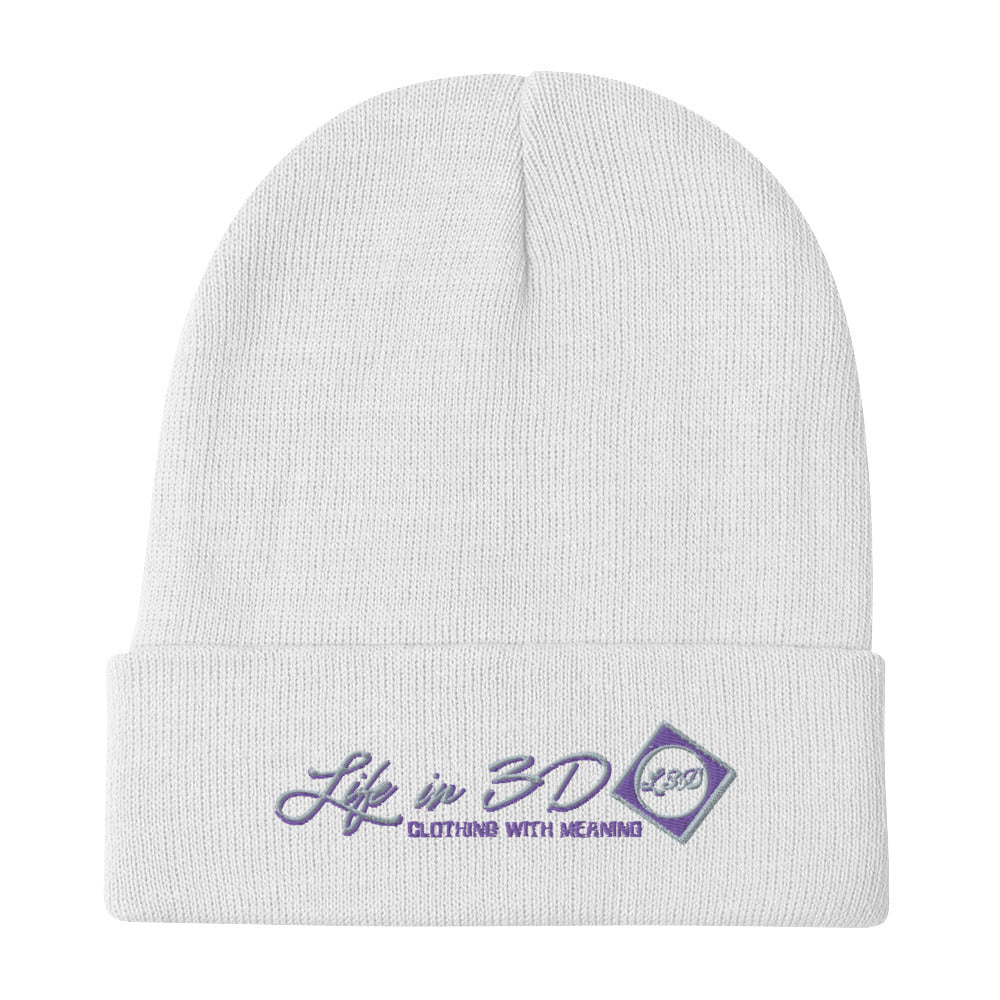 L3D' S ROYAL HIGHGO Embroidered Beanie