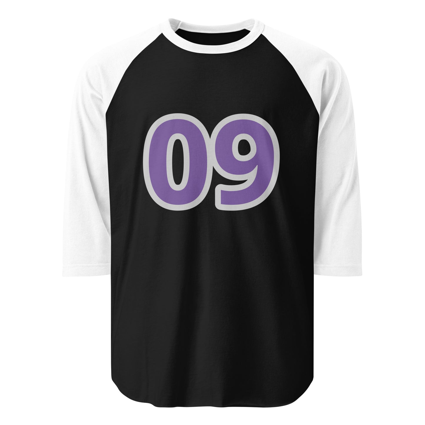 3/4 sleeve raglan shirt