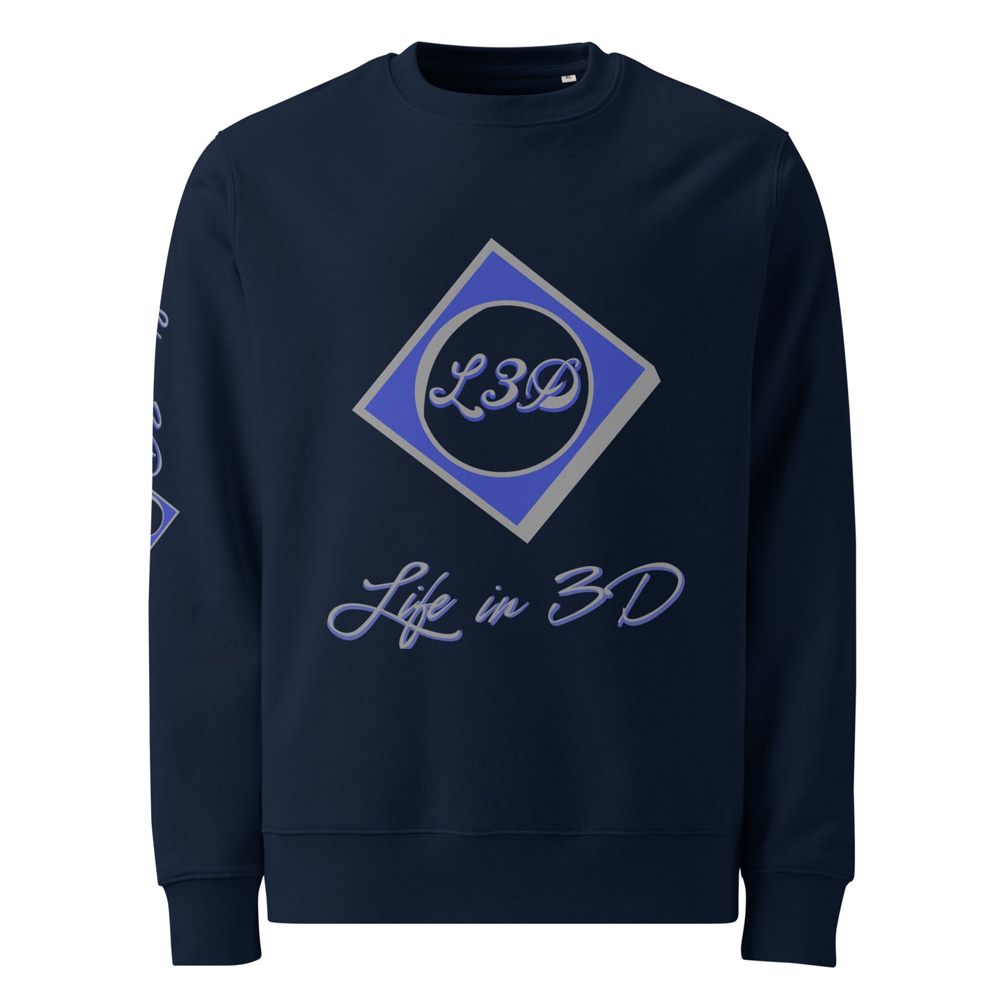 L3D 100% organic cotton eco sweatshirt
