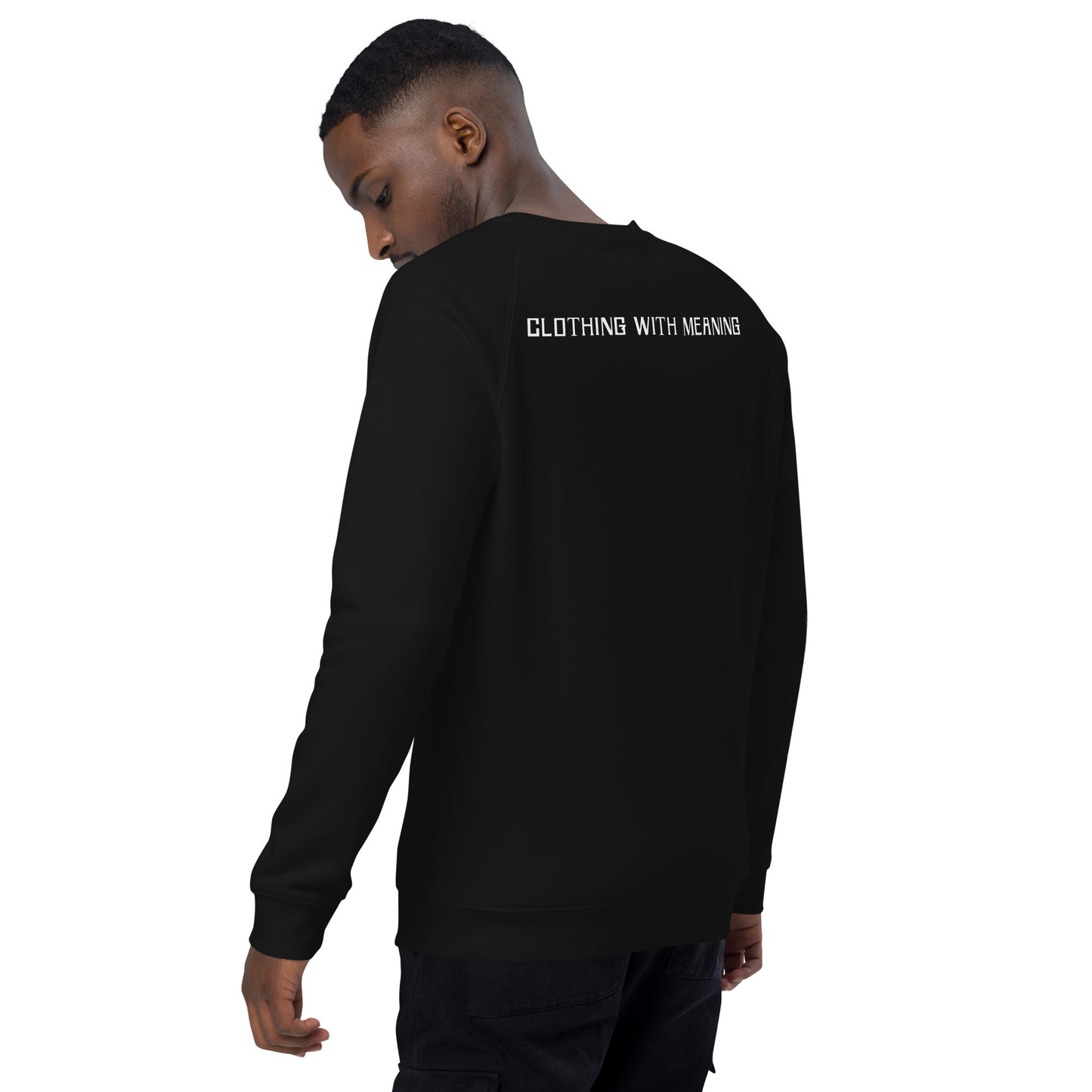 L3D organic raglan sweatshirt