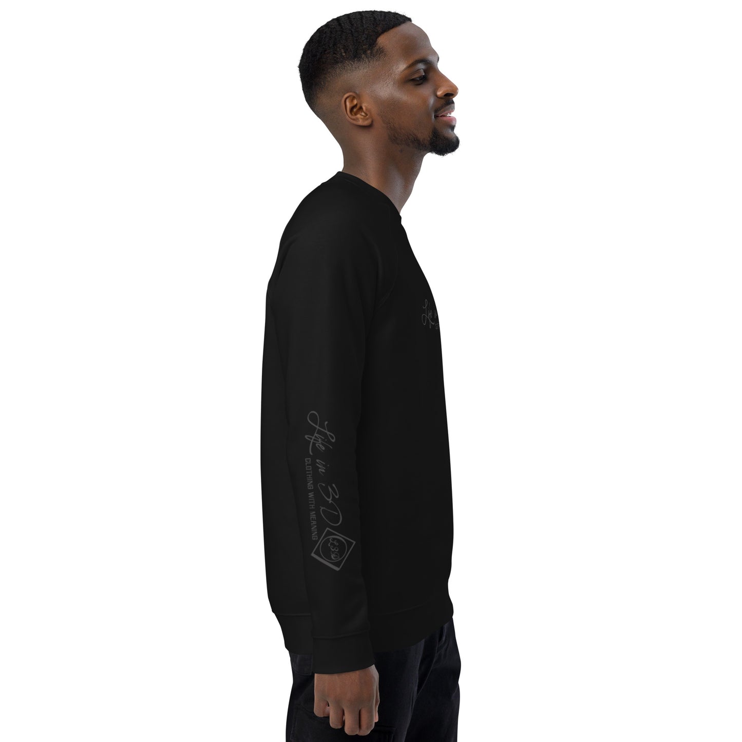 L3D organic raglan sweatshirt