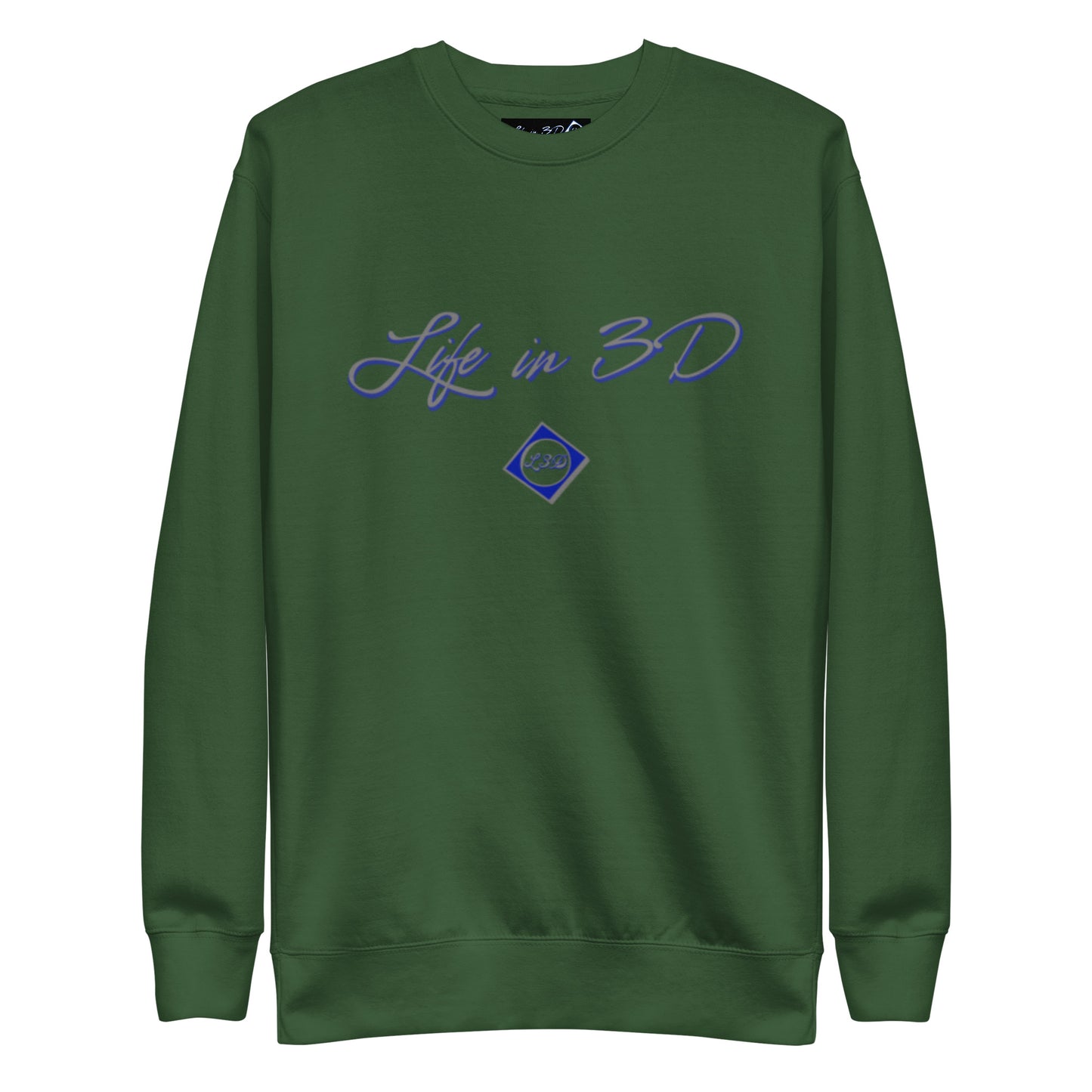 Life in 3D Premium Sweatshirt