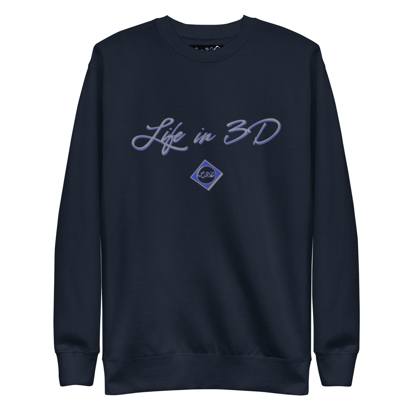 Life in 3D Premium Sweatshirt