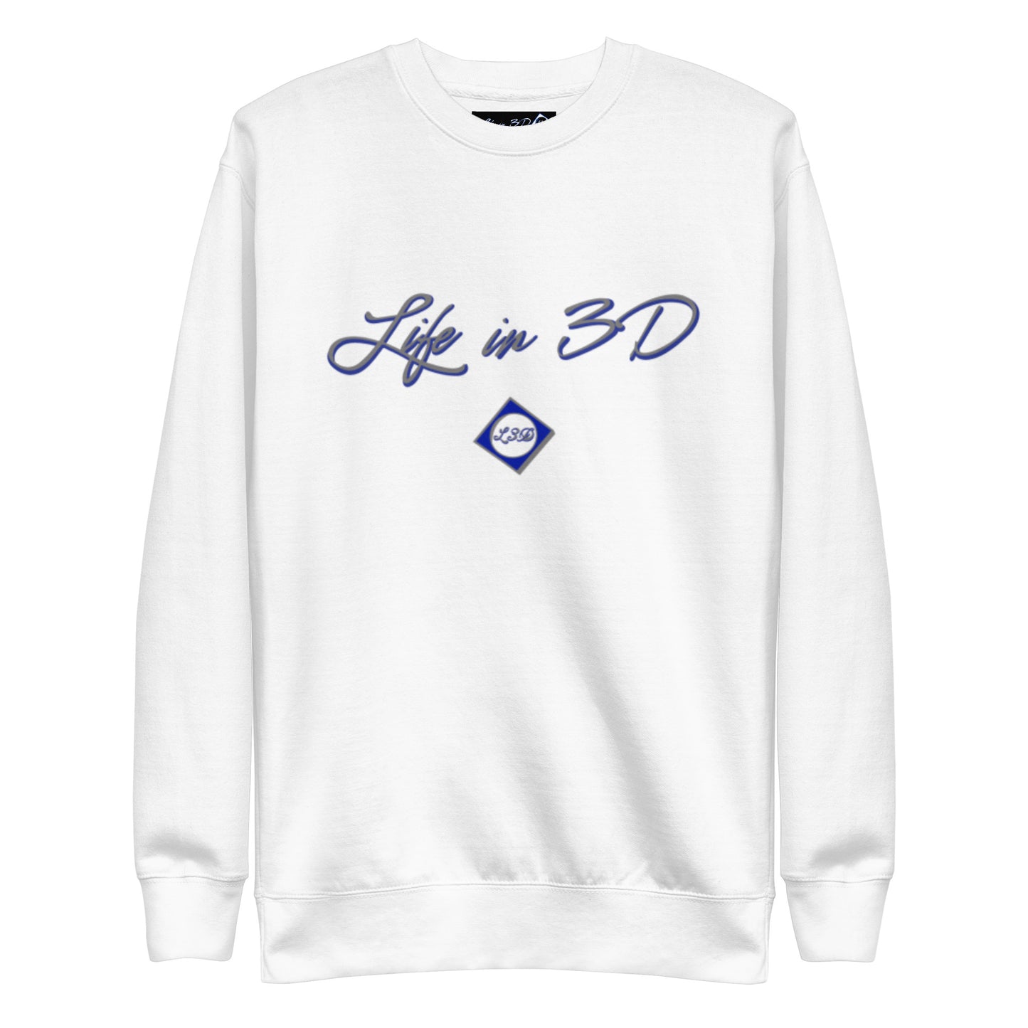 Life in 3D Premium Sweatshirt
