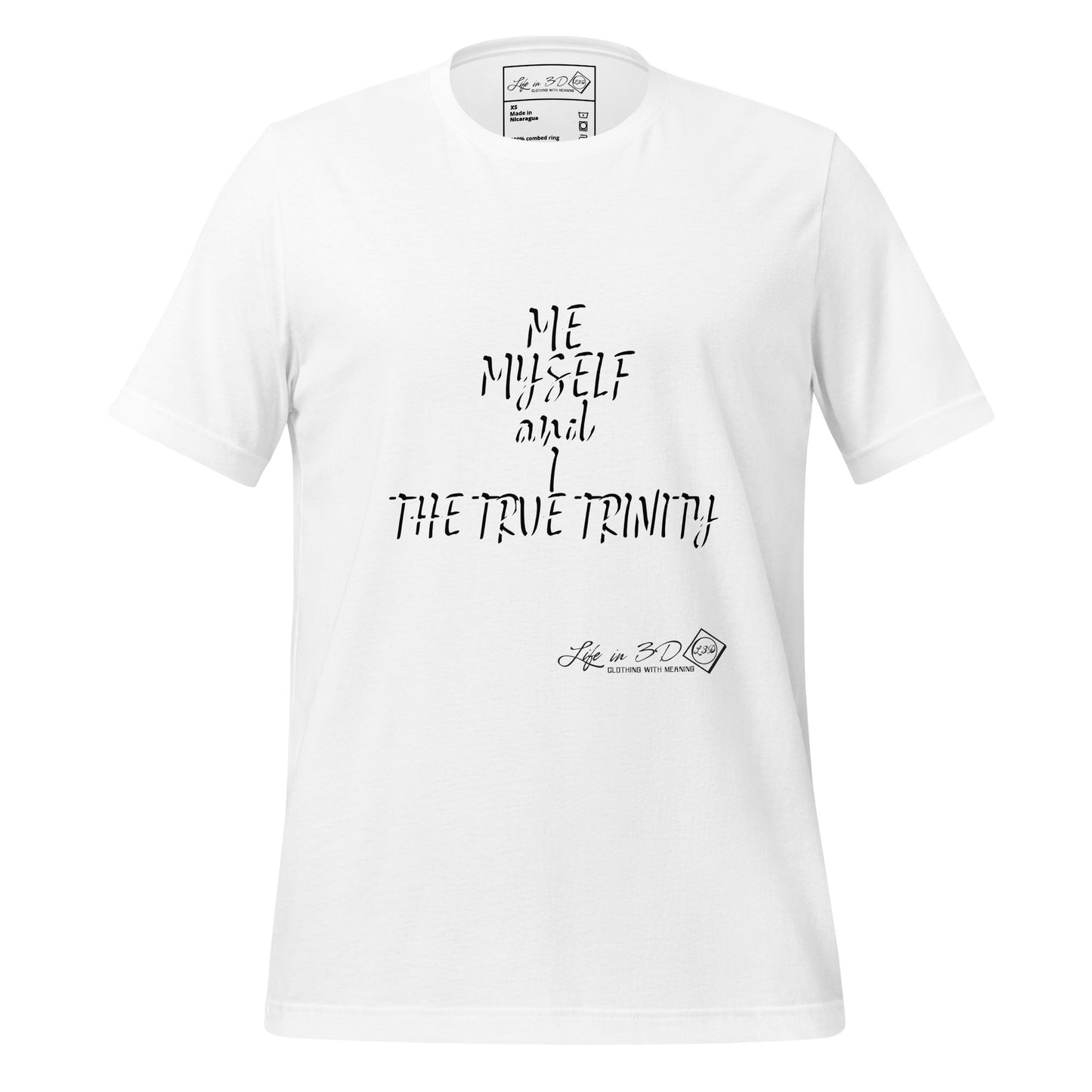 L3D clothing with meaning custom t-shirt