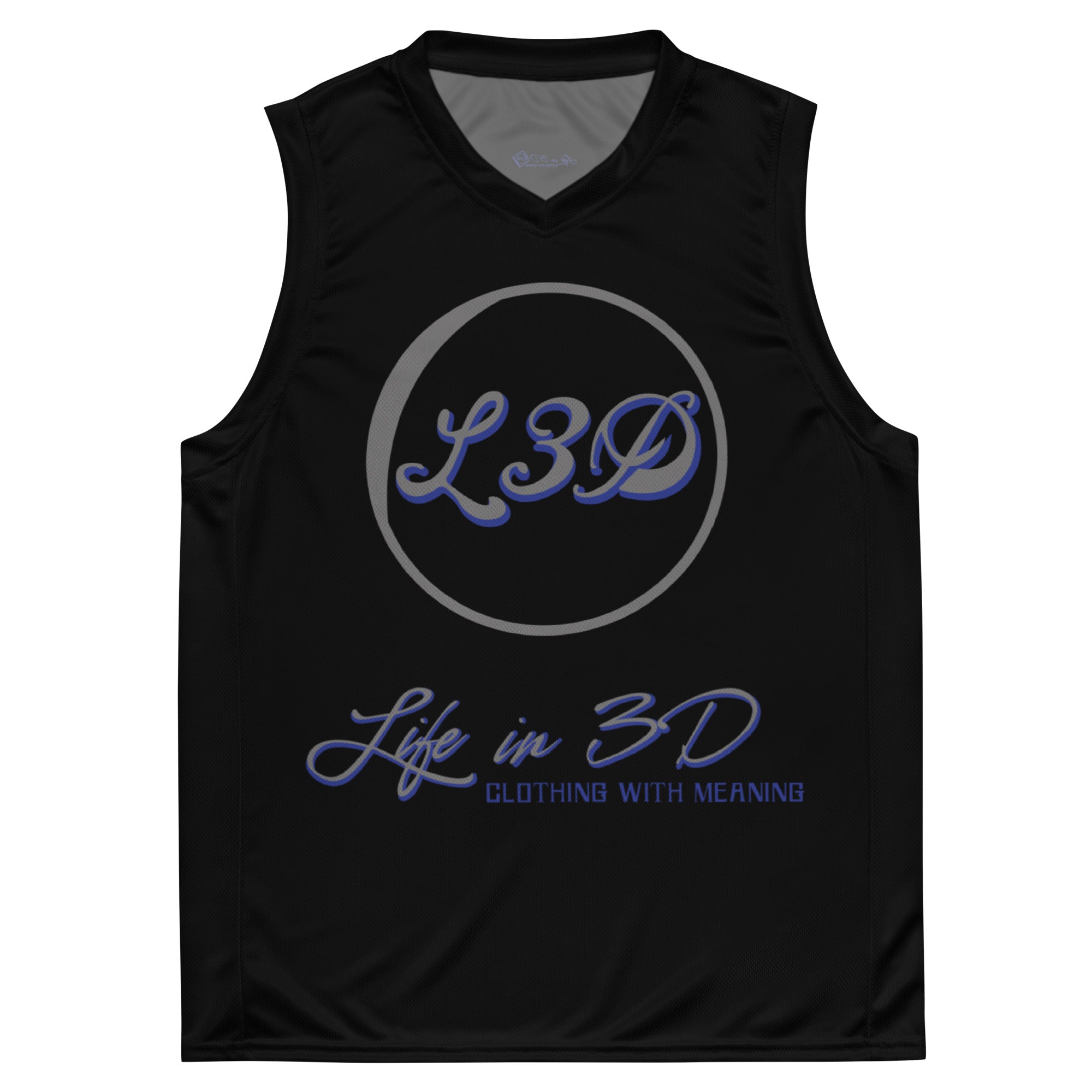Recycled L3D basketball jersey