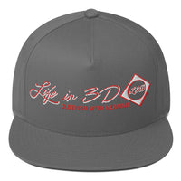 L3D_Flat Bill Cap