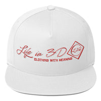 L3D_Flat Bill Cap