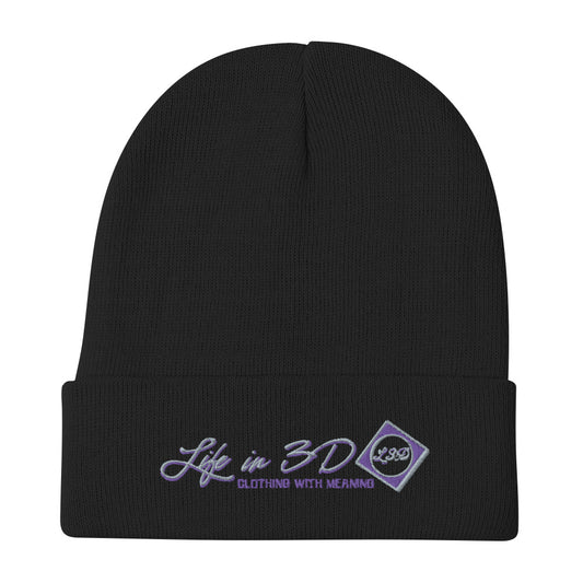 L3D' S ROYAL HIGHGO Embroidered Beanie