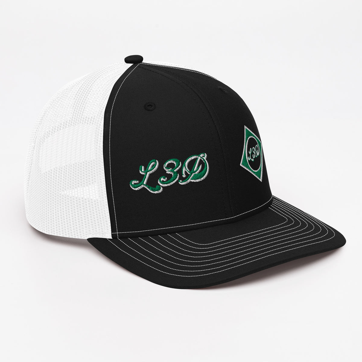 L3D_CUSTOM COLOR LOGO Trucker Cap