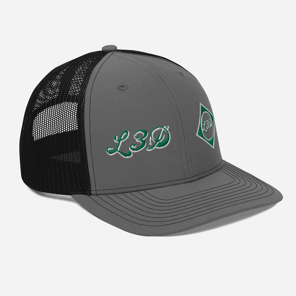 L3D_CUSTOM COLOR LOGO Trucker Cap