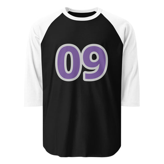 3/4 sleeve raglan shirt