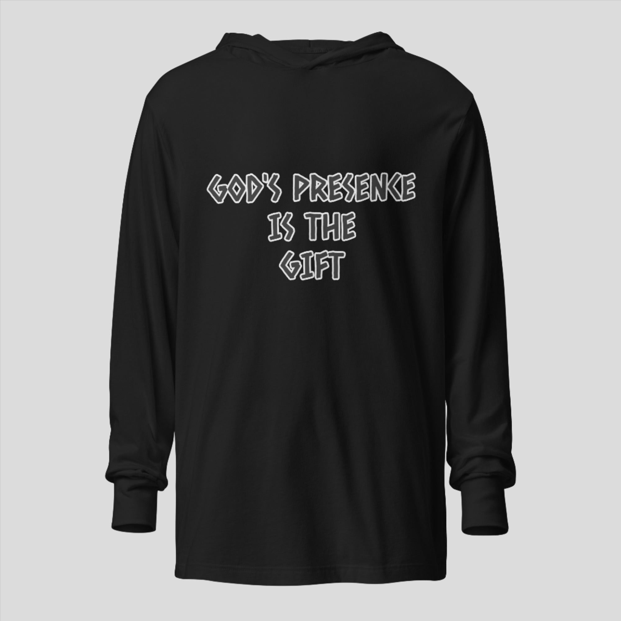 L3D Clothing with Meaning Hooded long-sleeve tee