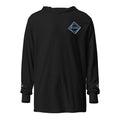 L3D Embroidered Hooded long-sleeve tee