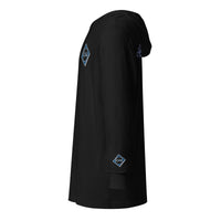 L3D Embroidered Hooded long-sleeve tee