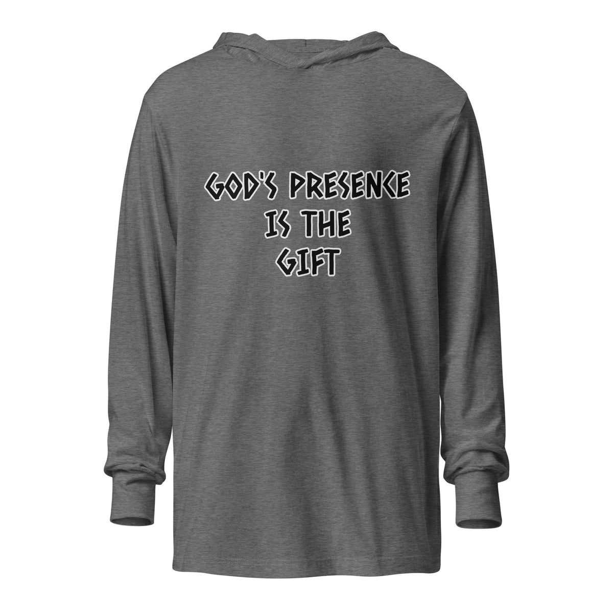 L3D Clothing with Meaning Hooded long-sleeve tee