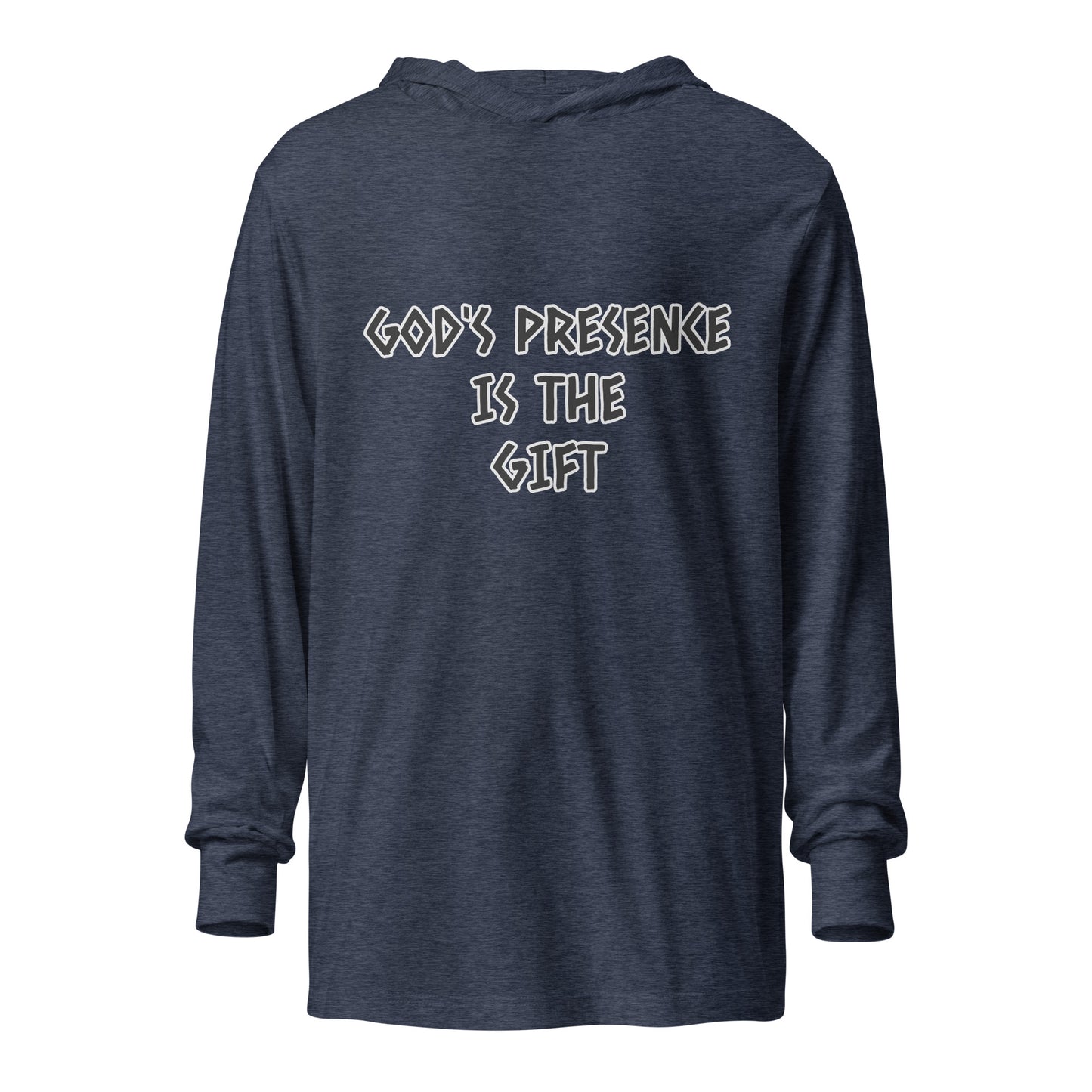 L3D Clothing with Meaning Hooded long-sleeve tee