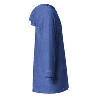 L3D Embroidered Hooded long-sleeve tee