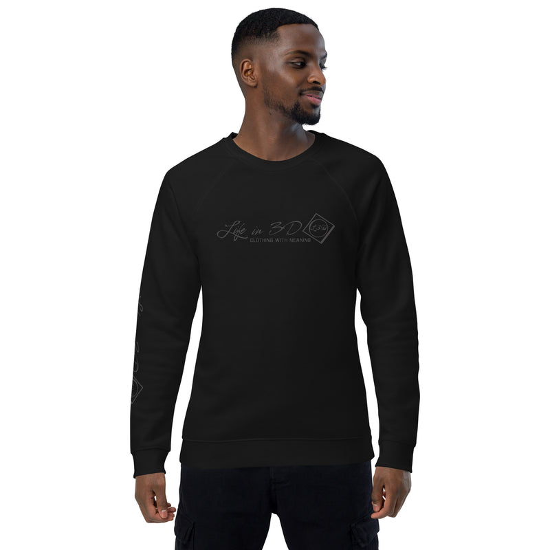 L3D  organic raglan sweatshirt