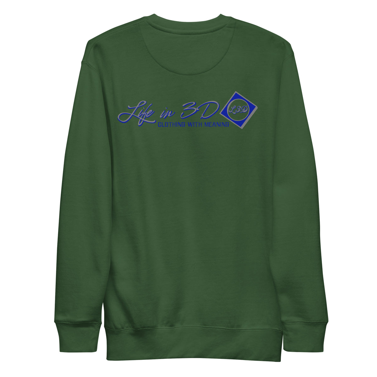 Life in 3D  Premium Sweatshirt