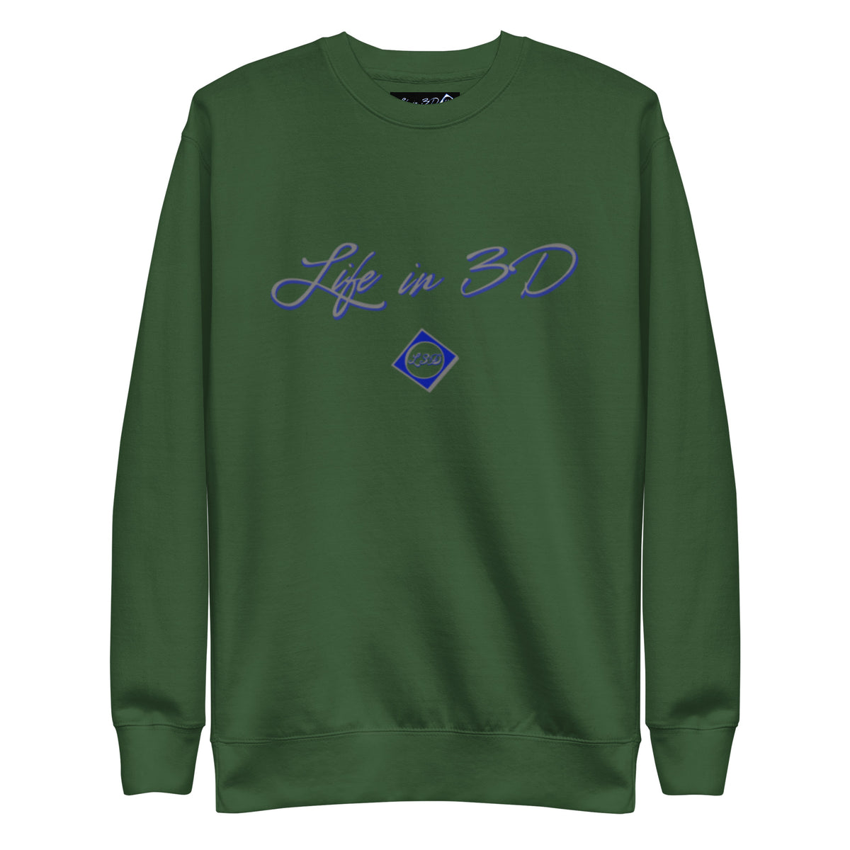 Life in 3D  Premium Sweatshirt