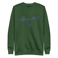 Life in 3D  Premium Sweatshirt
