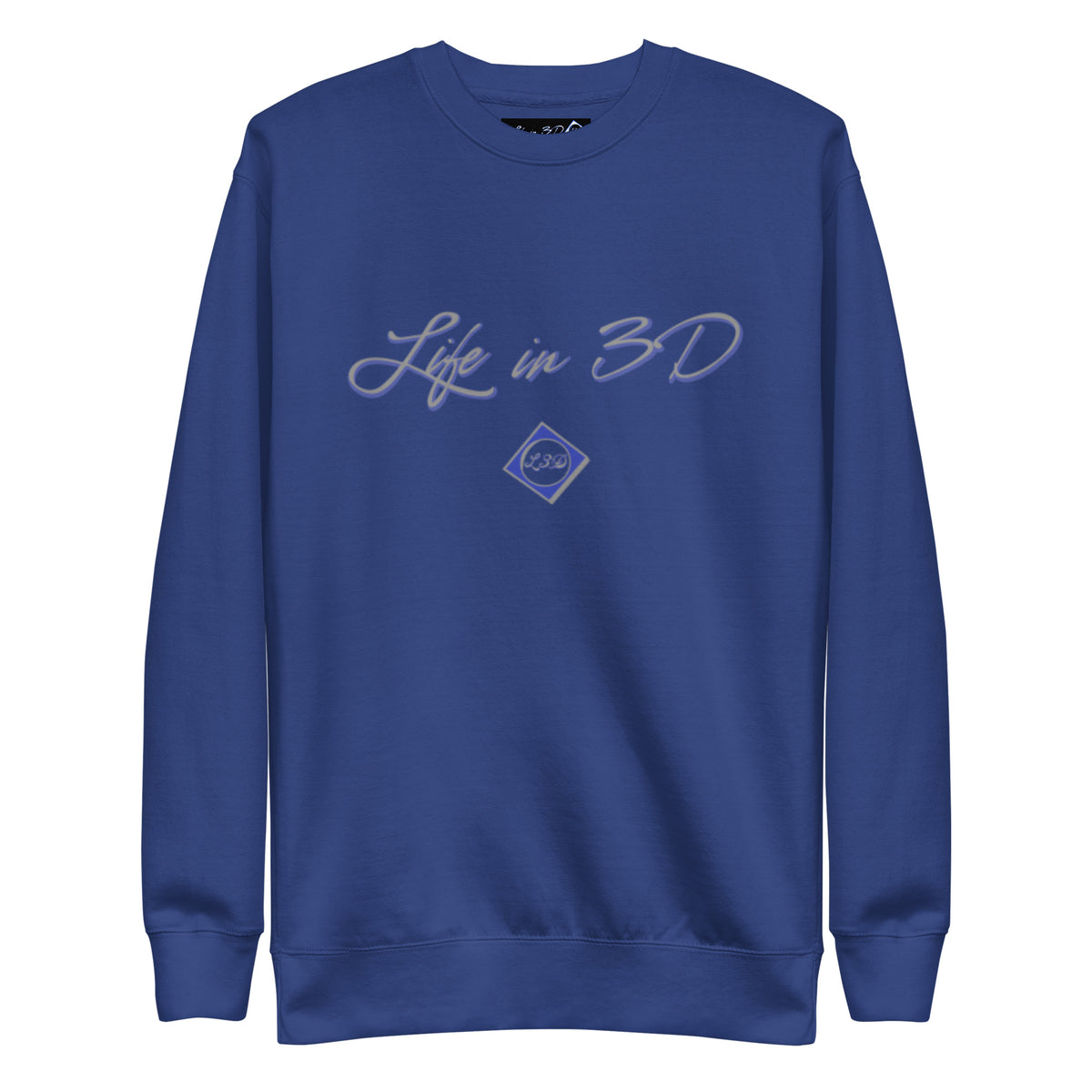Life in 3D  Premium Sweatshirt