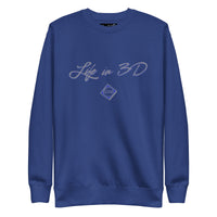 Life in 3D  Premium Sweatshirt